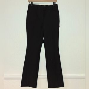NEW White house black market dress pants boot cut black size 2